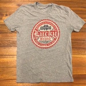 Lucky Brand Gray Medium Teeshirt